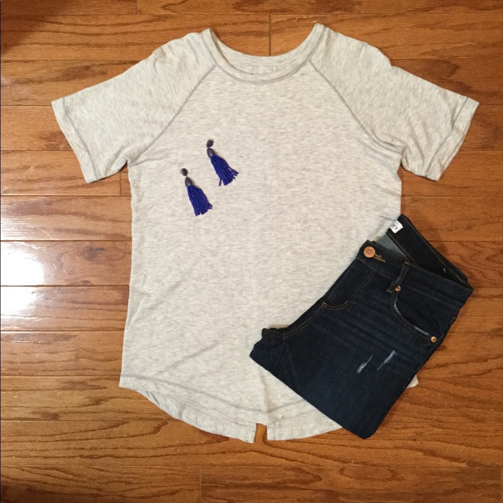 EUC Lou & Grey short sleeve sweatshirt